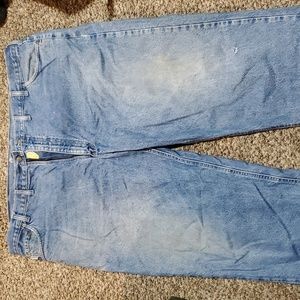 Carhartt Distressed Blue Jeans 50x32
